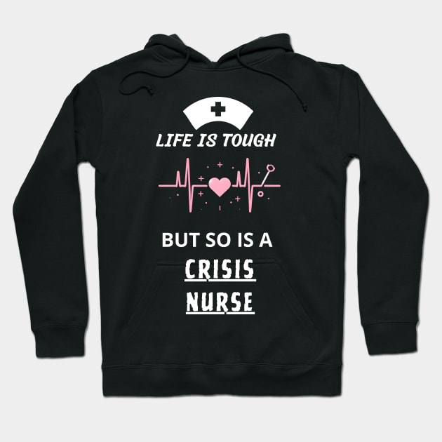 crisis nurse strong gift idea Hoodie by vaporgraphic